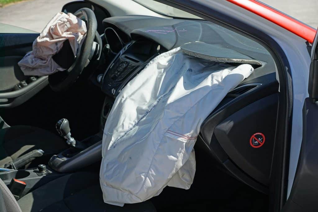 Rear-End Collision Airbag Deployment