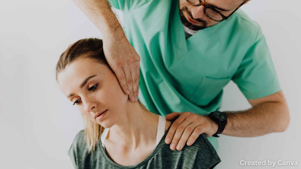 Every day, help your neck strain heal